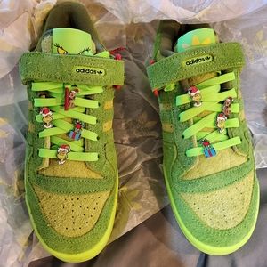 2022 The Grinch Adidas Forum Low New